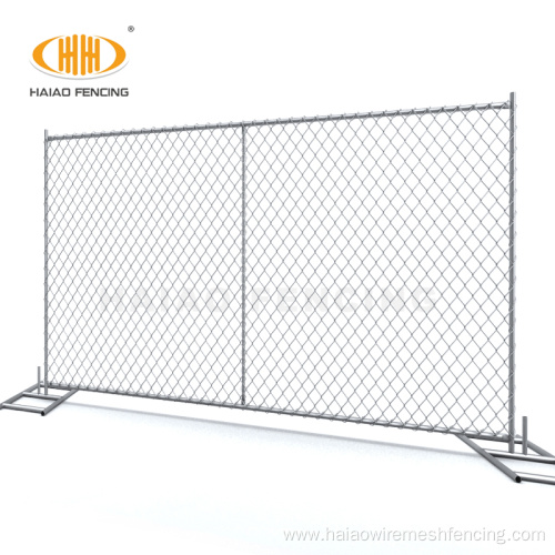 Fencing Chain Link Temporary Fence with Vertical Tube